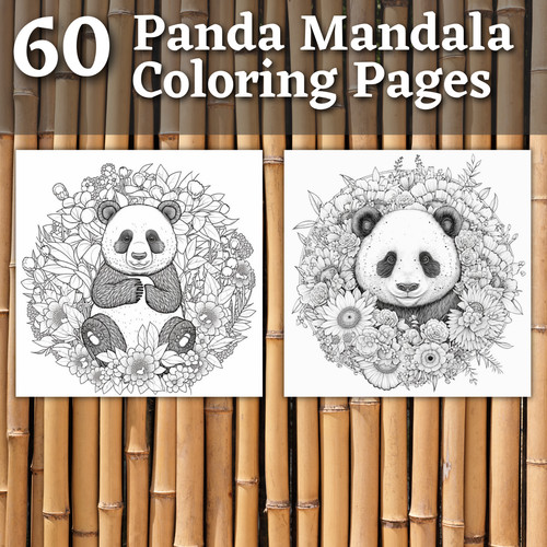 Quadri colorare panda - quadri,