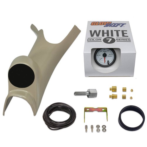 Glowshift diesel boost gauge - glowshift,