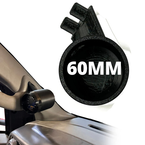 Single 60mm gauge pod - , mount