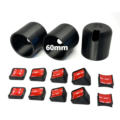 Triple gauge pod mount - 60mm, 4x